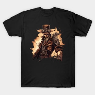 steampunk mage T-Shirt